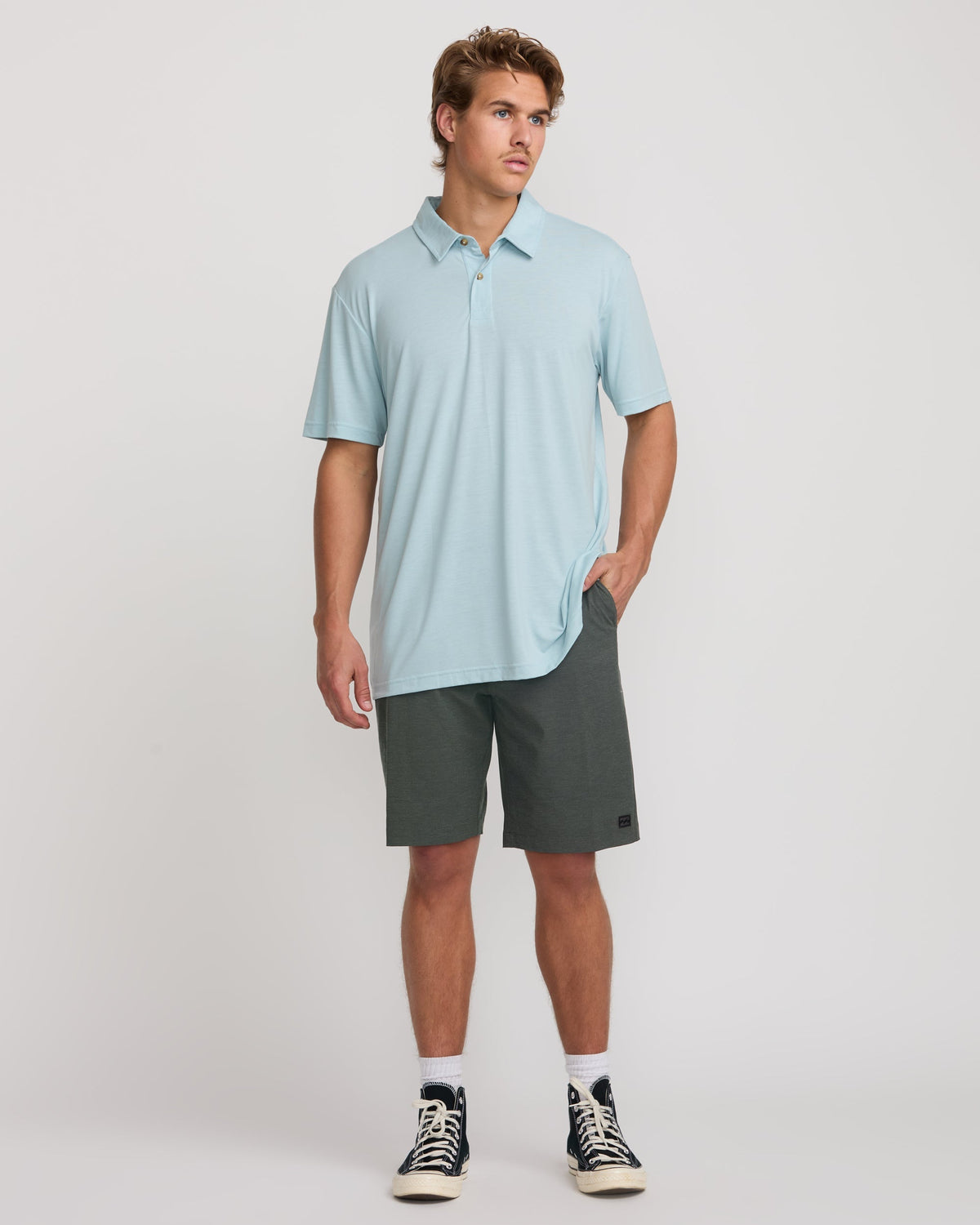 Crossfire Submersible 21 Hybrid Shorts - Asphalt