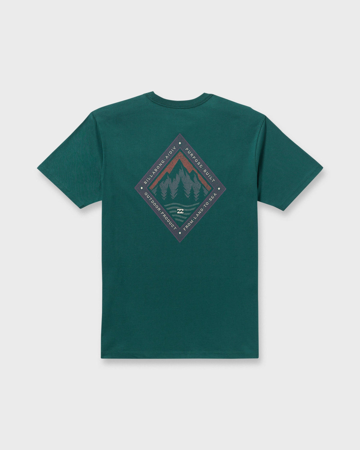 Rockies A/Div Short Sleeve T-Shirt - Spruce Green