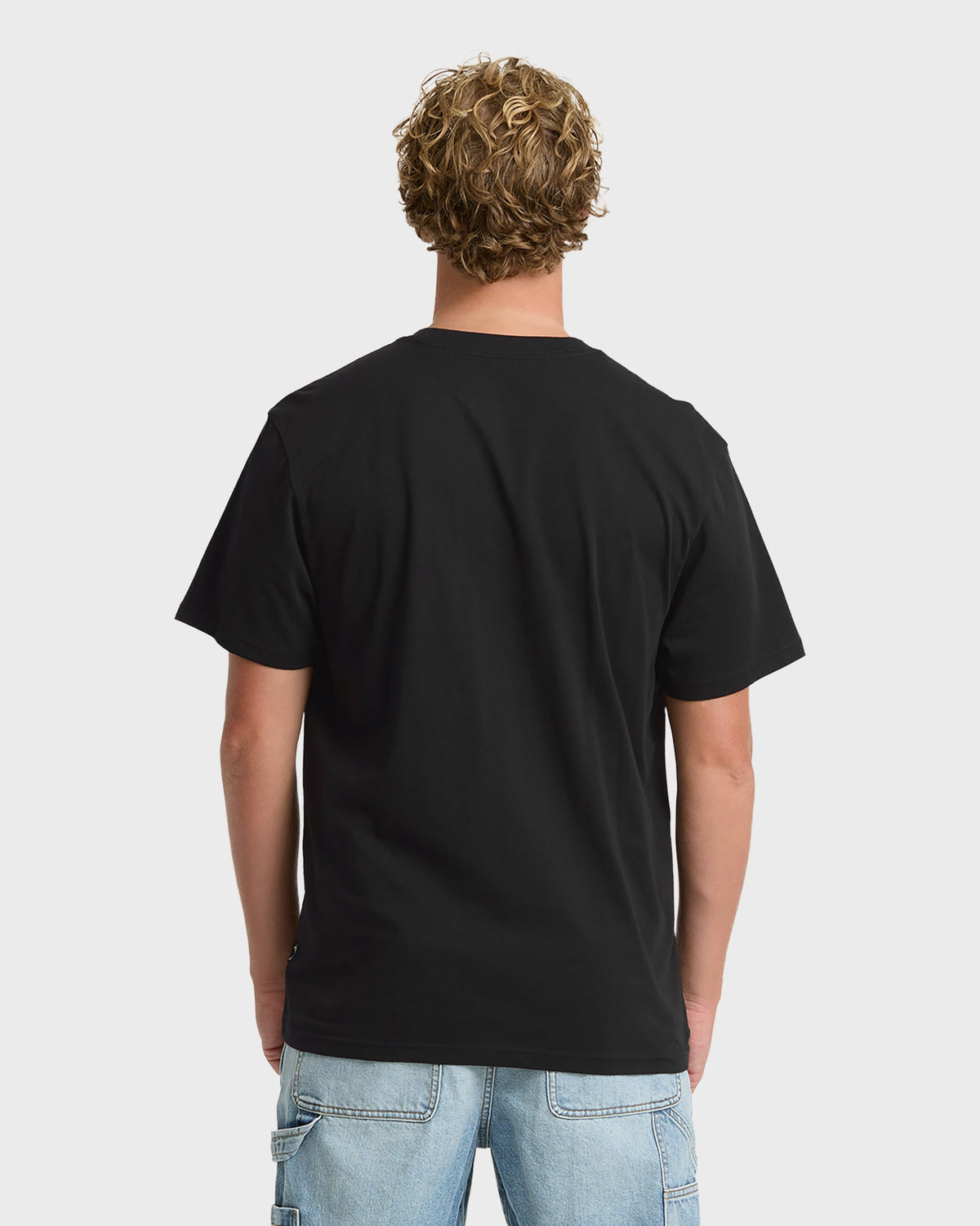Occys Point Premium Short Sleeve Cotton T-Shirt - Black