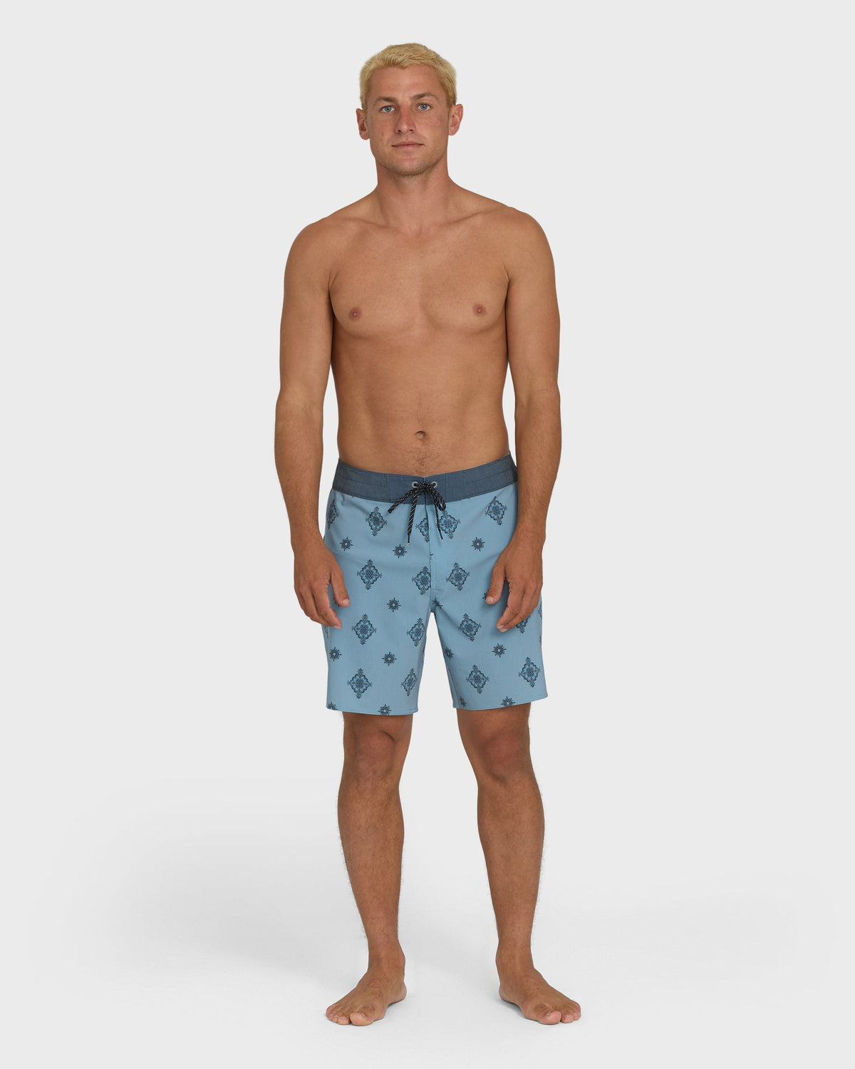 Good Times Pro 18 Boardshorts - Blue Fog