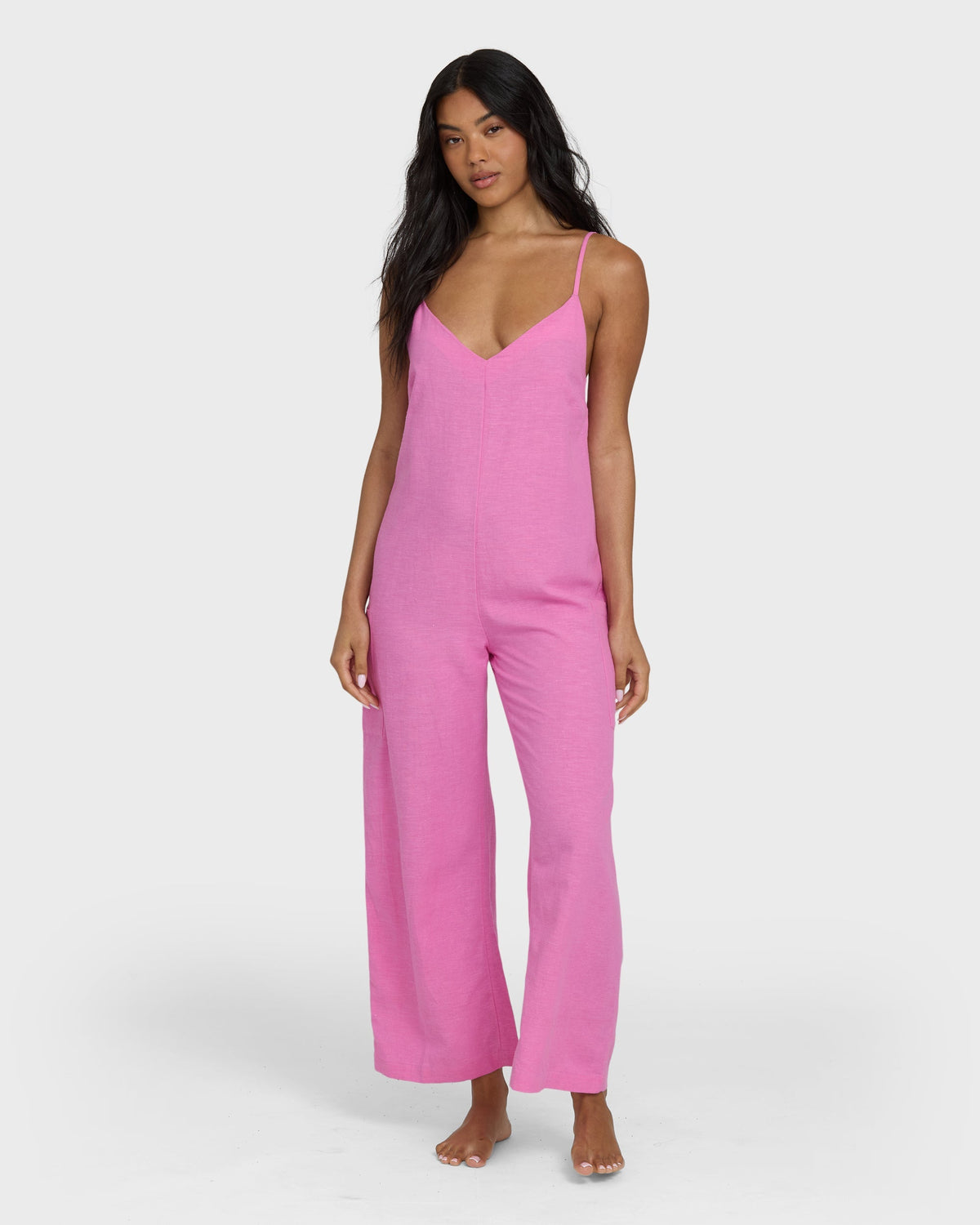 Day To Day Romper - Party Pink