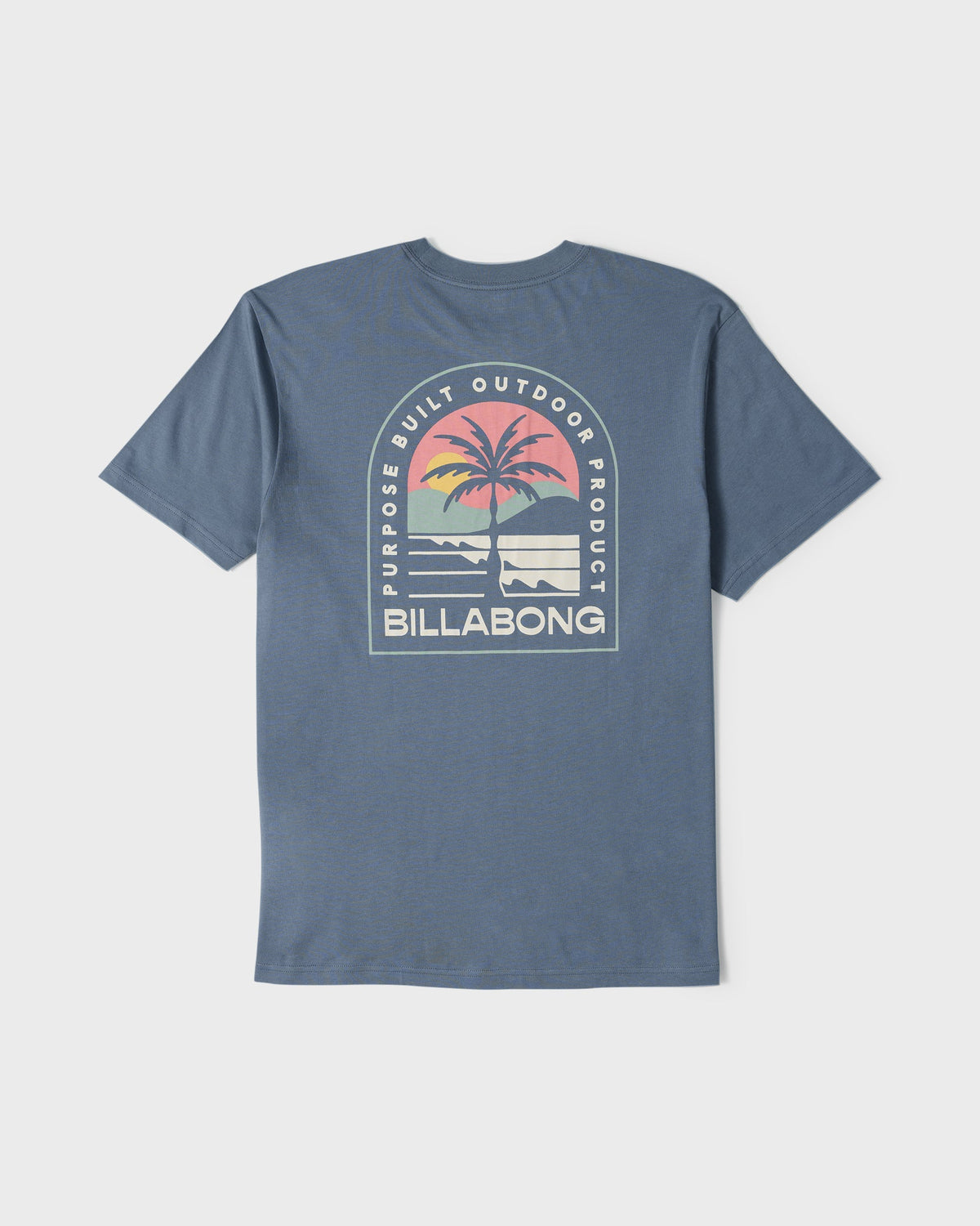 Adventure Division Sun Down Premium Short Sleeve Knit T-Shirt - China Blue