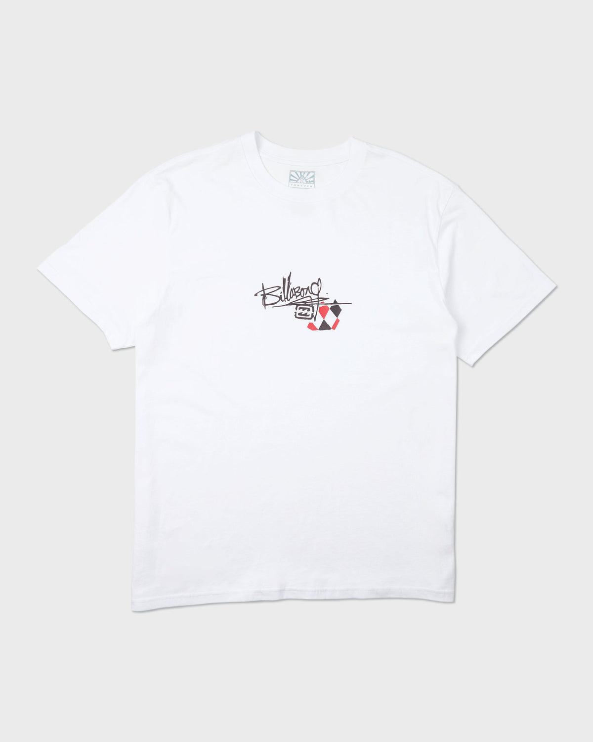 A.I. Argyle Premium Short Sleeve T-Shirt - White