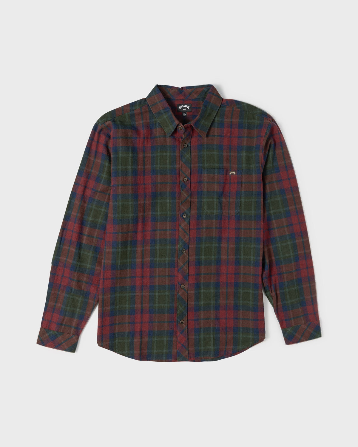 Coastline Long Sleeve Flannel Shirt - Tortoise Shell
