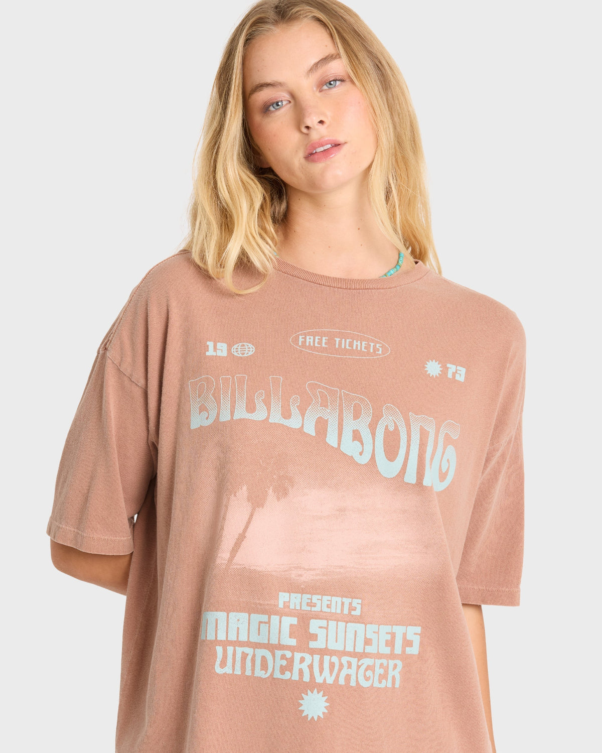 Take A Tour Short Sleeve Cotton T-Shirt - Sugar Almond