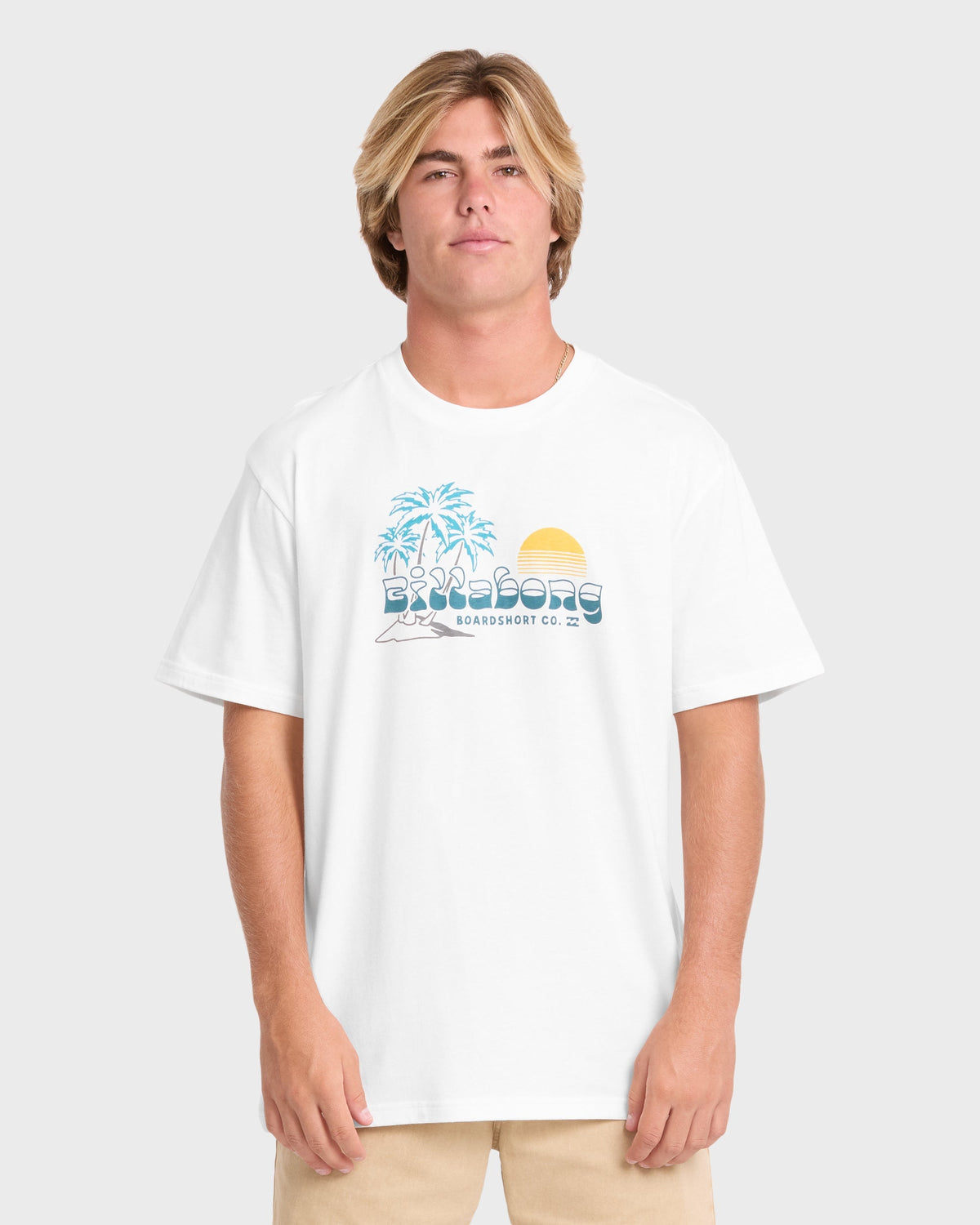 Check Out Premium Short Sleeve Knit T-Shirt - Off White
